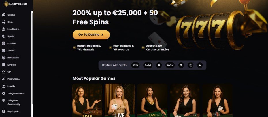 Lucky Block – Szybkie transakcje i prosta obsługa