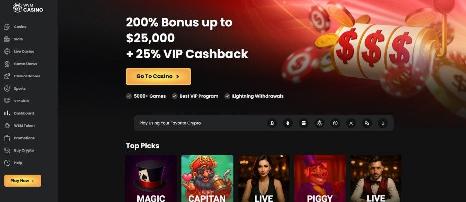 WSM Casino – Nowoczesne rozwiązania